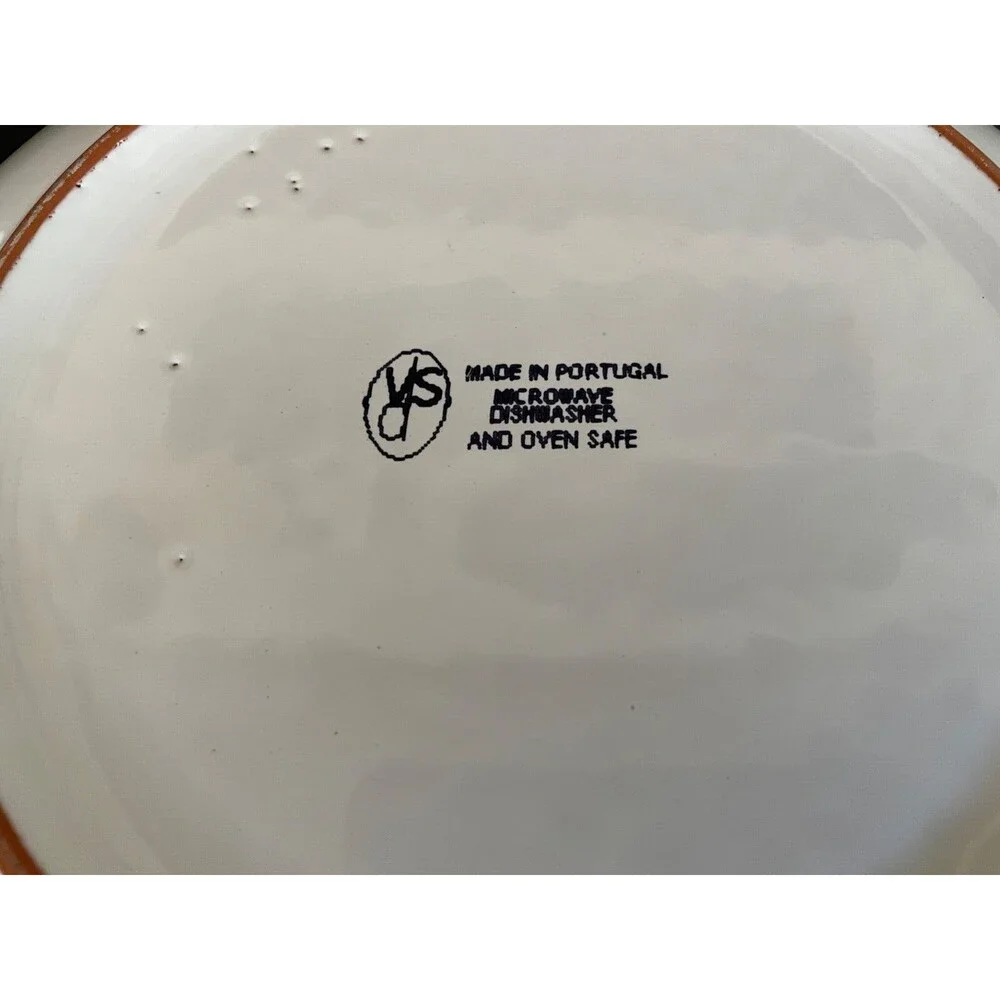 Val Do Sol Large White Serving Bowl 11.5
